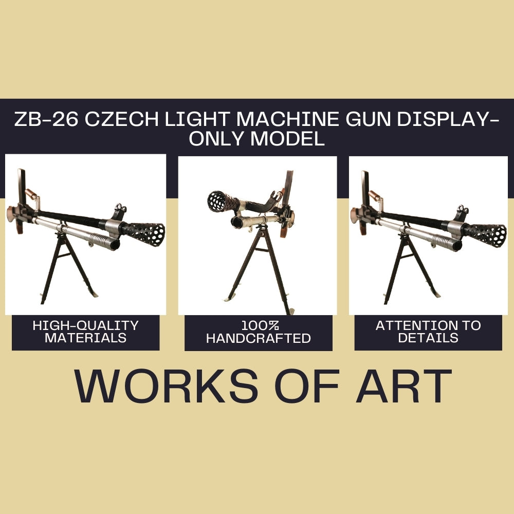 ZB-26 Czech Light Machine Gun Display-Only Model