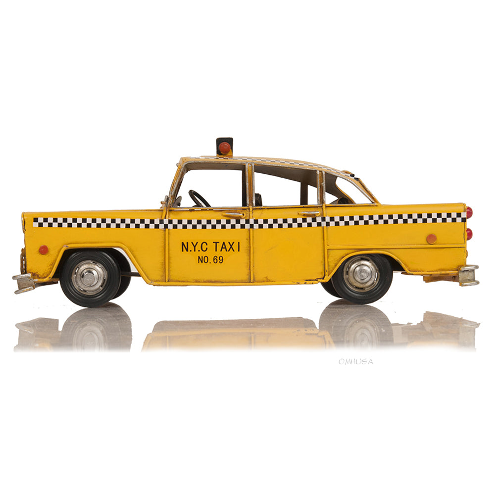 Handmade Classic New York City Taxi Model