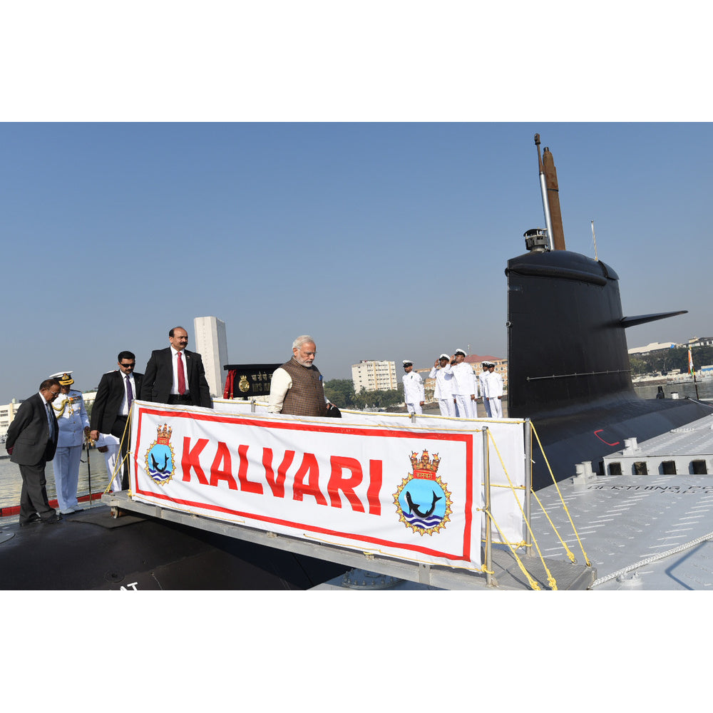 Indian INS Kalvari Submarine (S21) 30 Inches Model