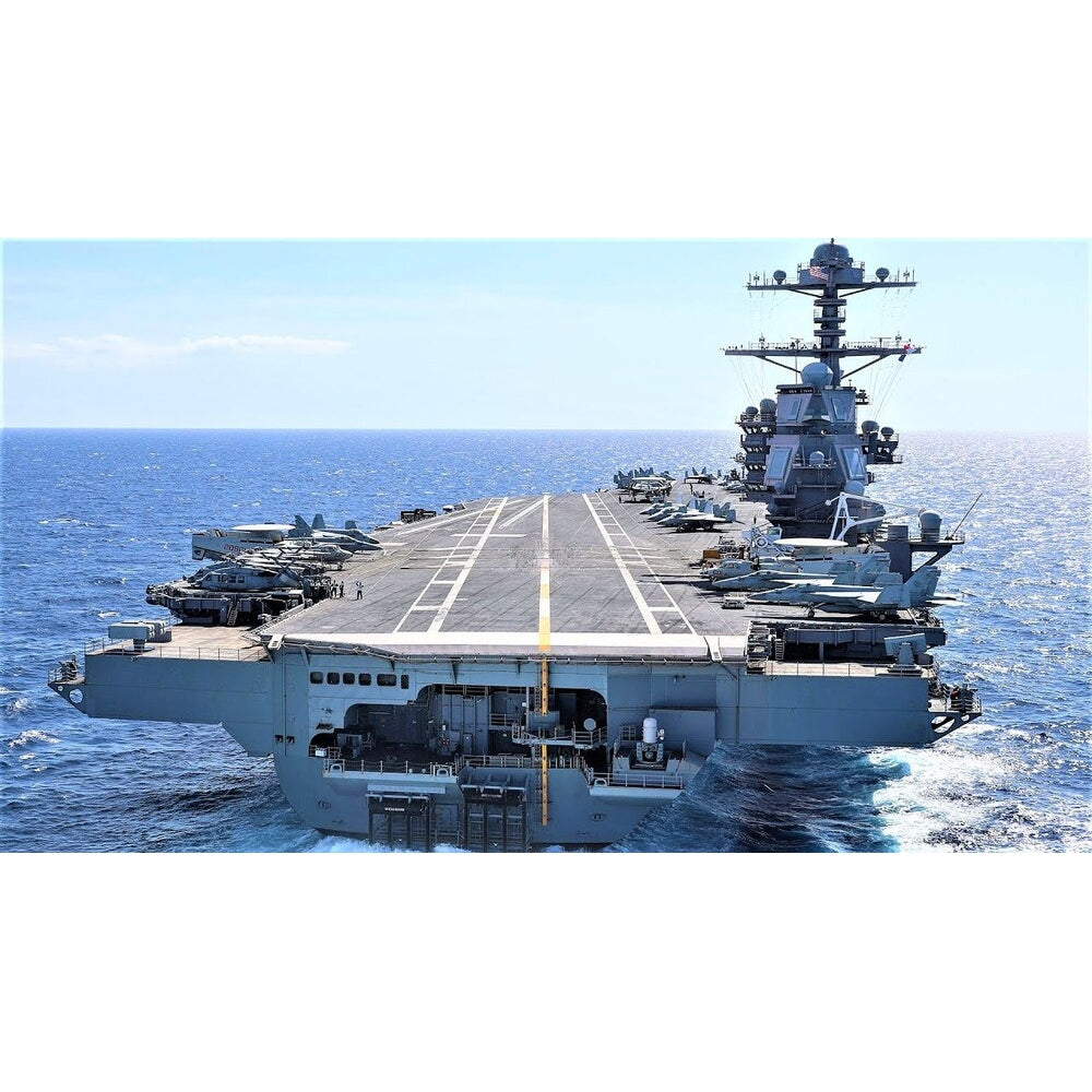 USS Gerald R. Ford Aircraft Carrier (CVN-78) 36 Inches Model