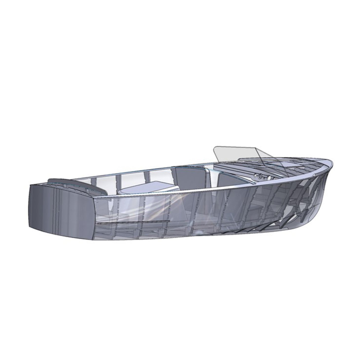 Chris Craft U22 - Sportsman 1950's - 30 inches boat model