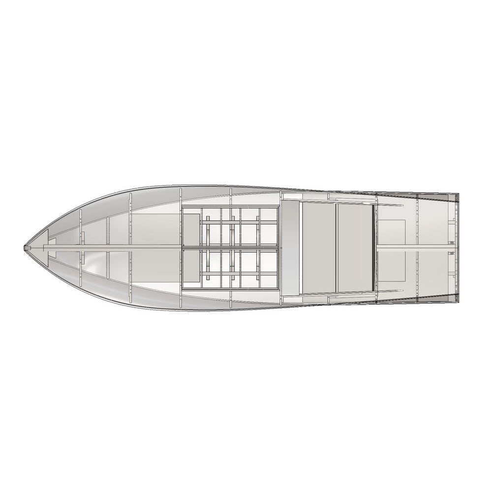 Lorraine Hacker Designed 16ft Custom Built Wooden Boat