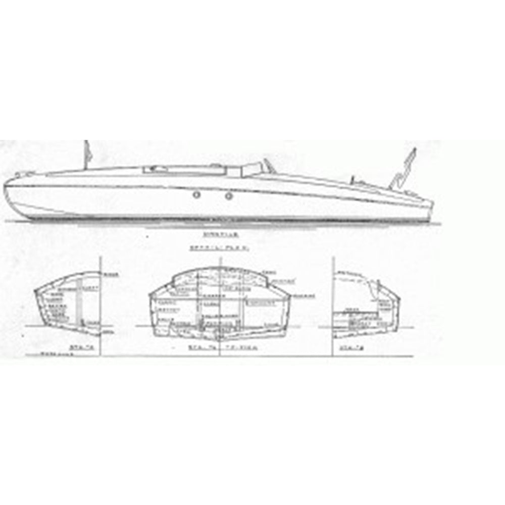 Hacker Slippery 14Ft Custom Built Wooden Boat