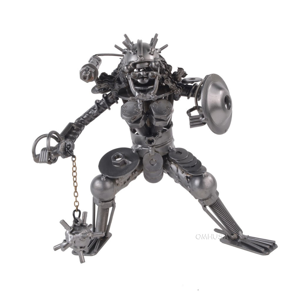 Metal Predator with Chain Flail & Shield