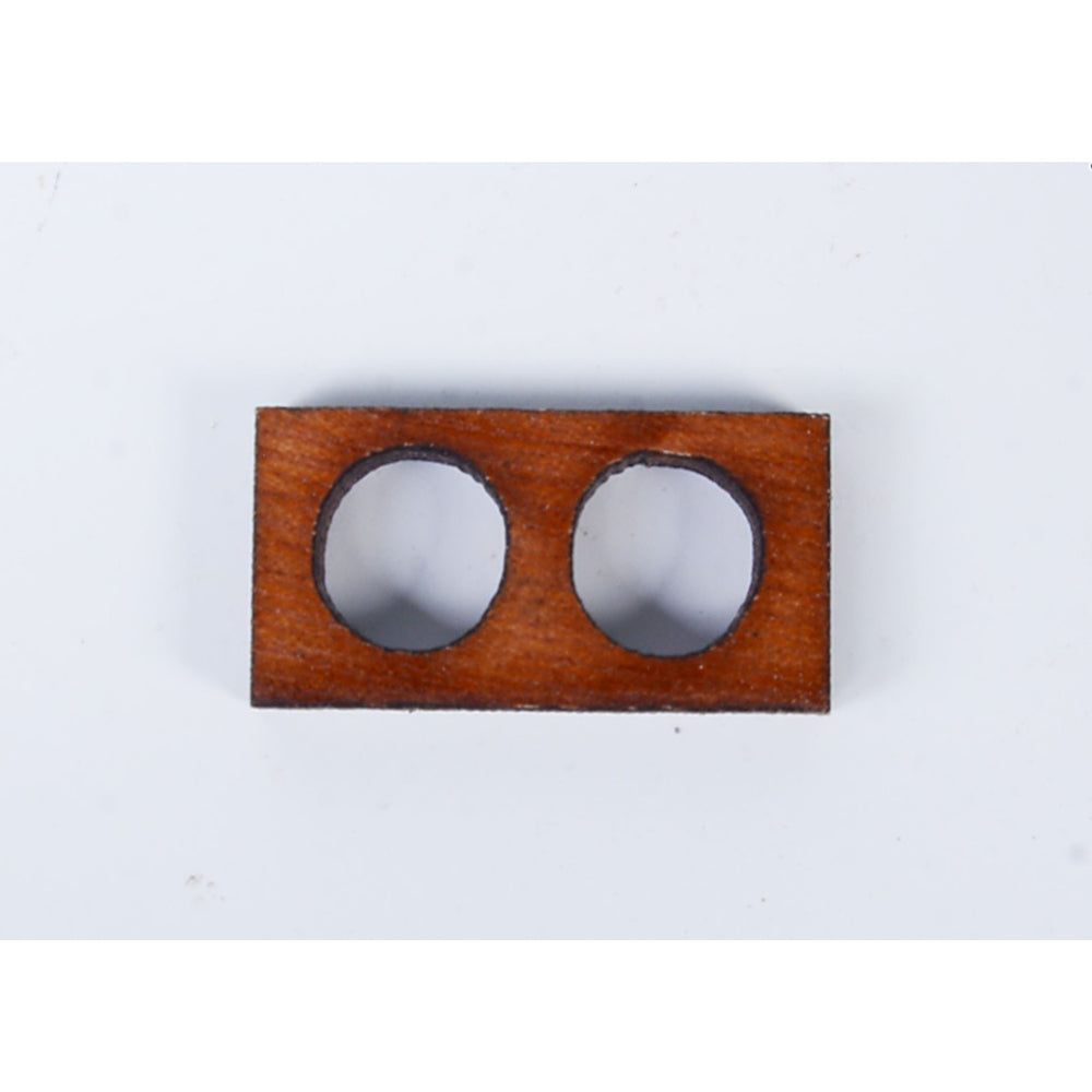 Double Deadeye Plate large