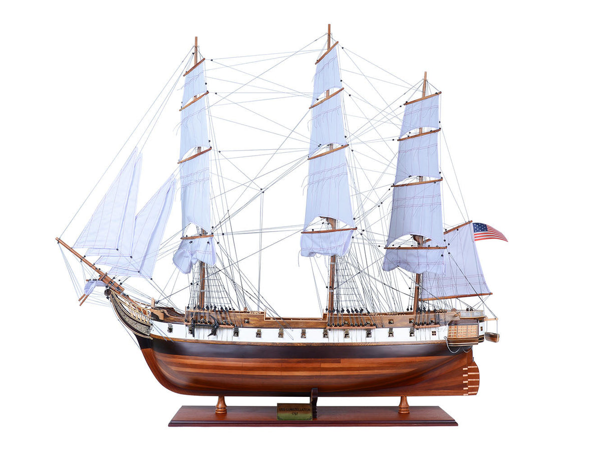 USS Constellation ship model