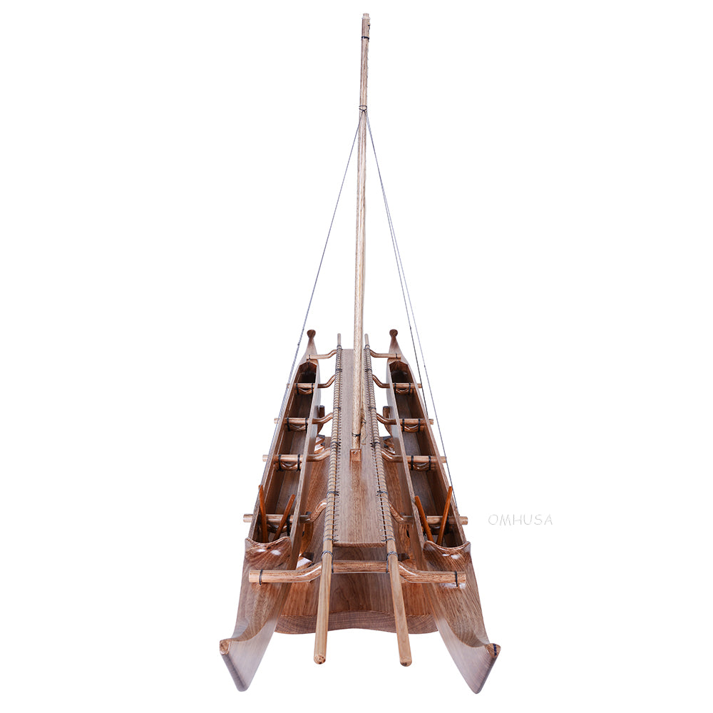 Antique Hawaiian outrigger 36-inch