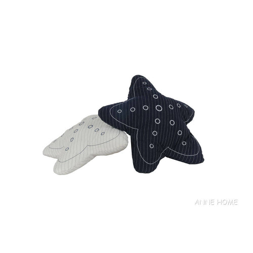 Anne Home - Star Pillow - White