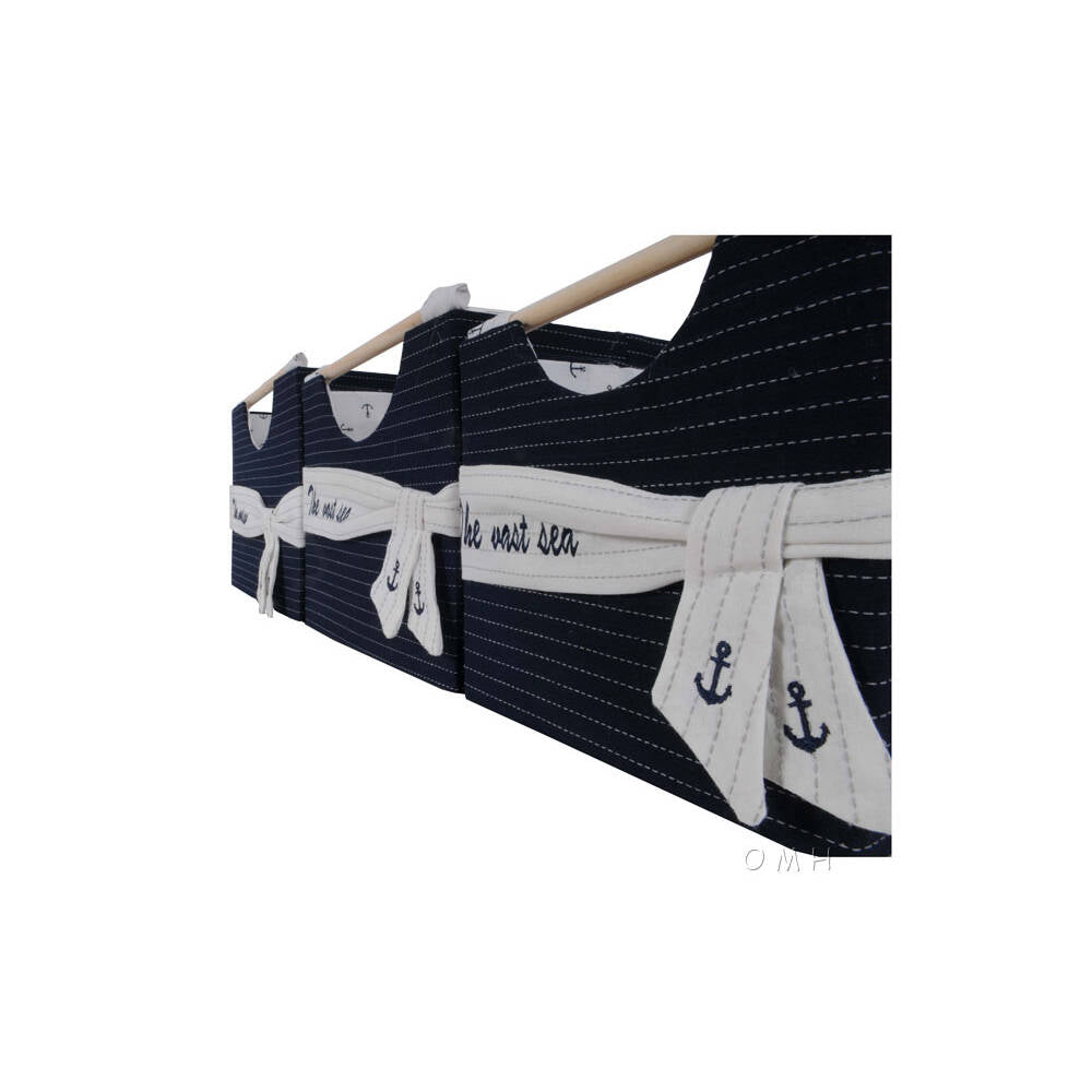 Anne Home - Set of 3 Foldable Fabric Basket