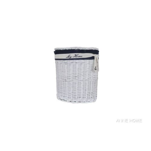 Anne Home - Set of 5 Oval Willow Baskets