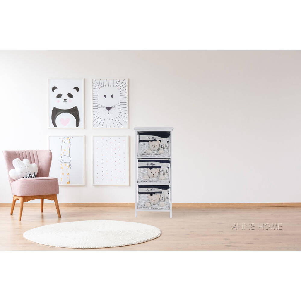 Anne Home - Portable 3 Drawers