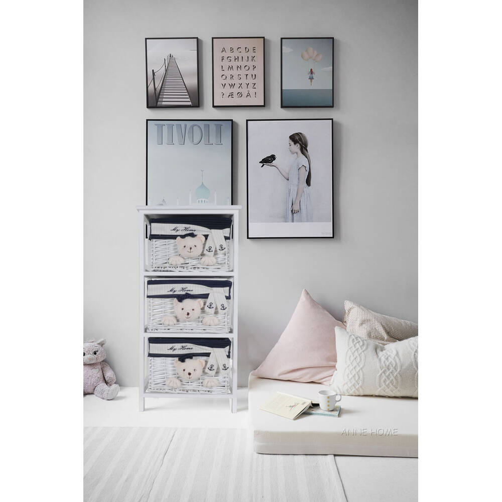 Anne Home - Portable 3 Drawers