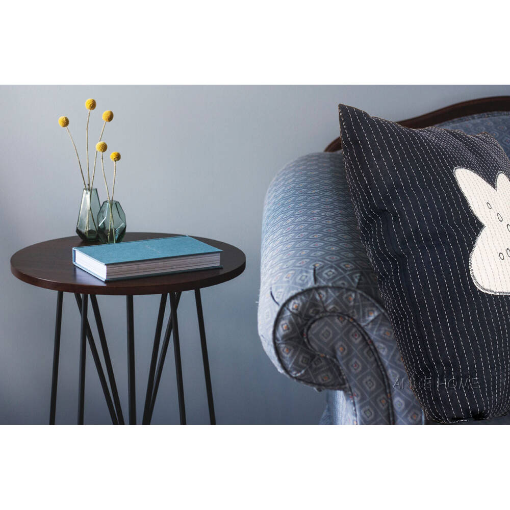 Anne Home - Blue Pillow  White Star  Set of 2