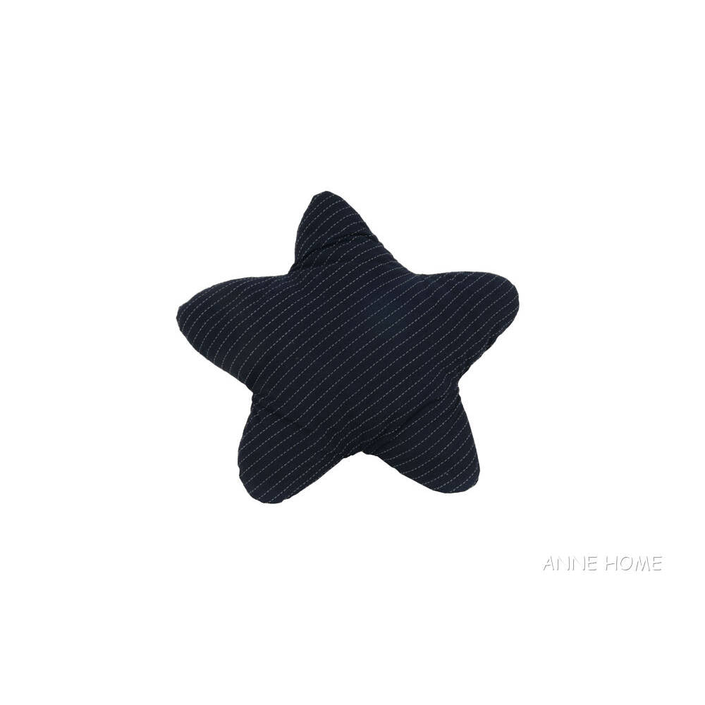 Anne Home - Star Pillow - Blue  Set of 2