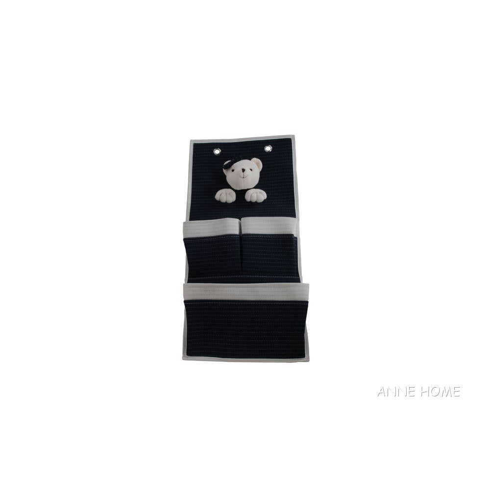 Anne Home - Bear 3-Pocket Wall Hanger - Set of 2