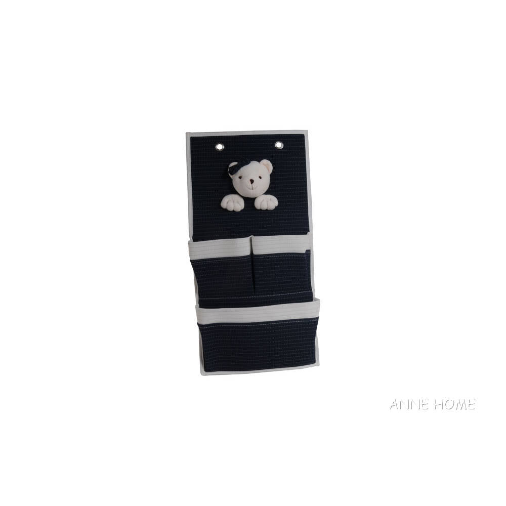 Anne Home - Bear 3-Pocket Wall Hanger - Set of 2