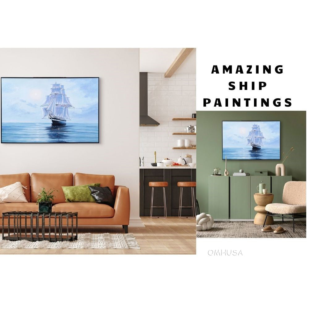 Moonlight's Reflection - Canvas Painting