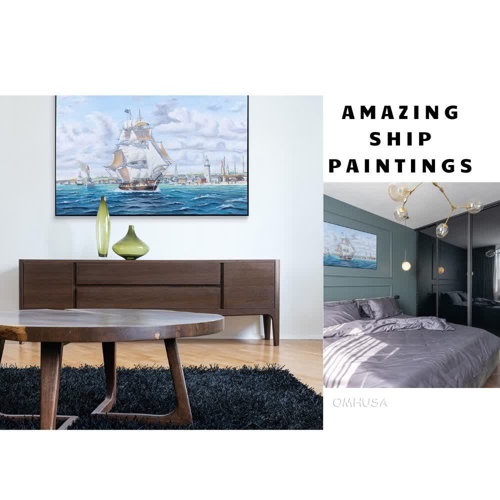 Whaler 'Lexington' Leaving Nantucket - Canvas Painting