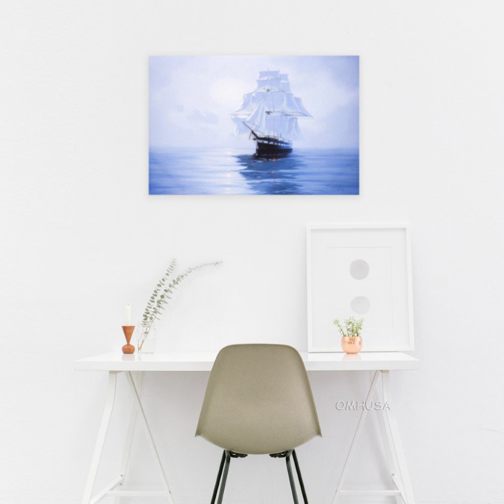 Moonlight's Reflection - Canvas Print