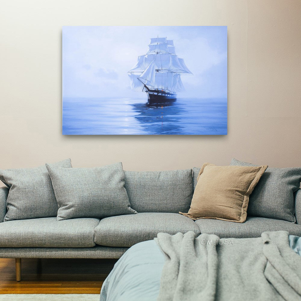 Moonlight's Reflection - Canvas Print