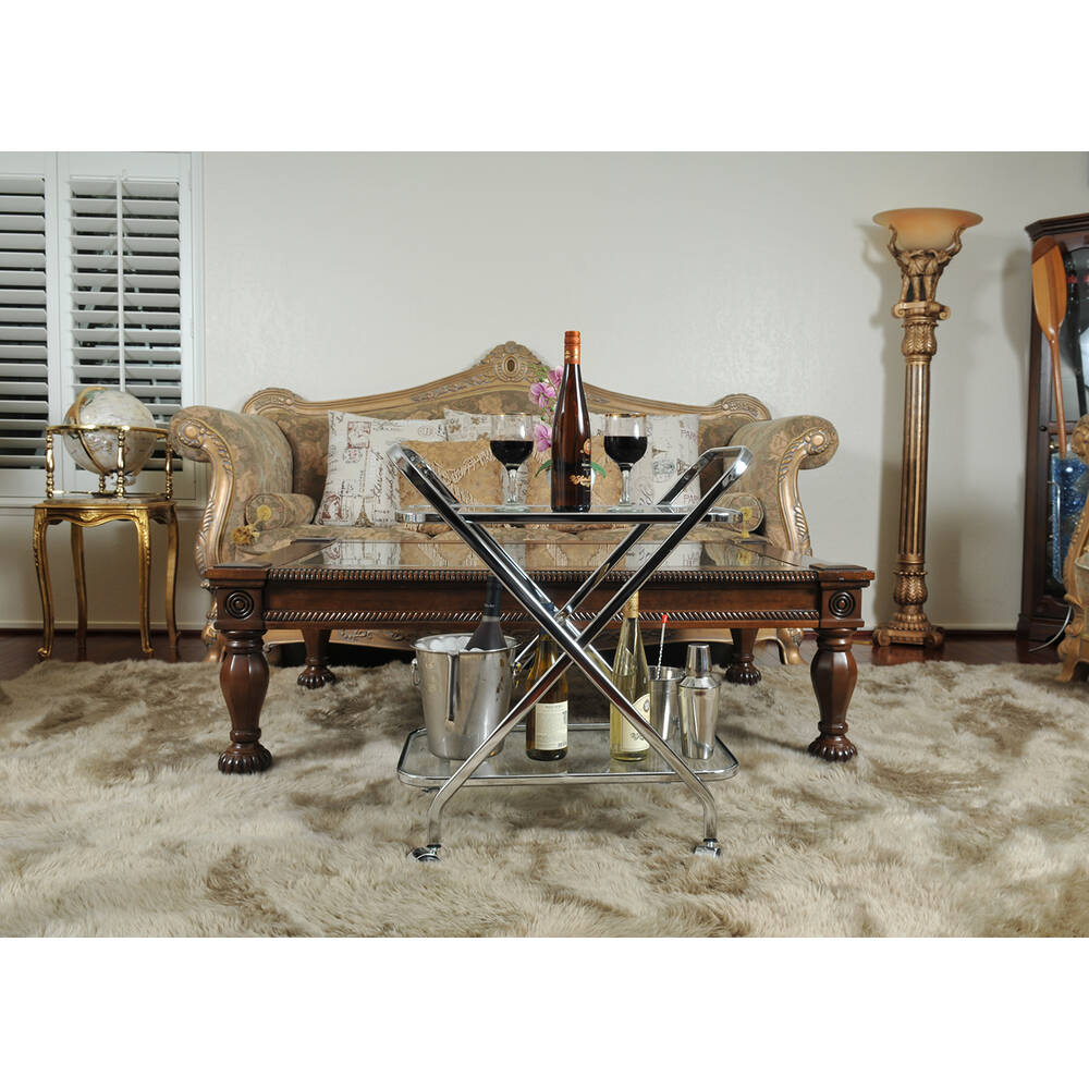 Anne Home - X-Shape Bar Cart