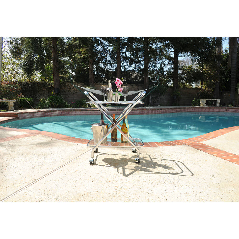 Anne Home - X-Shape Bar Cart