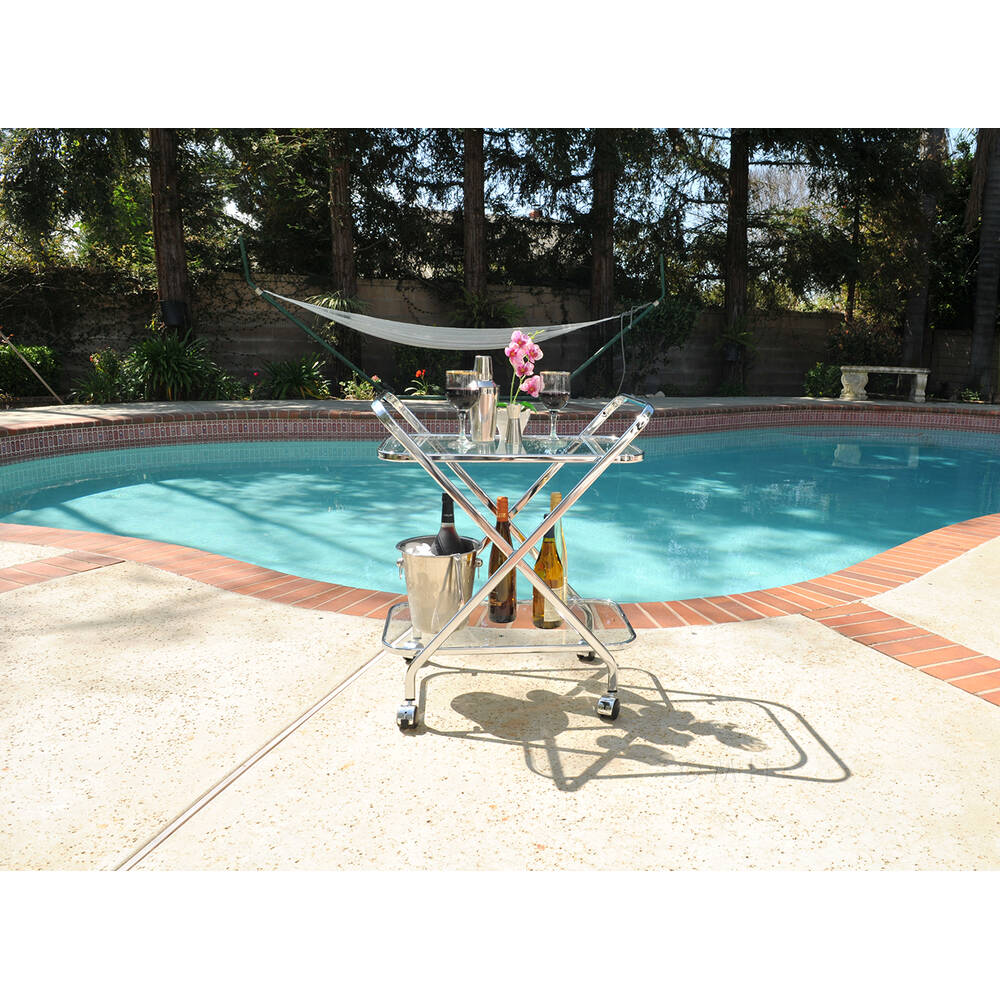 Anne Home - X-Shape Bar Cart