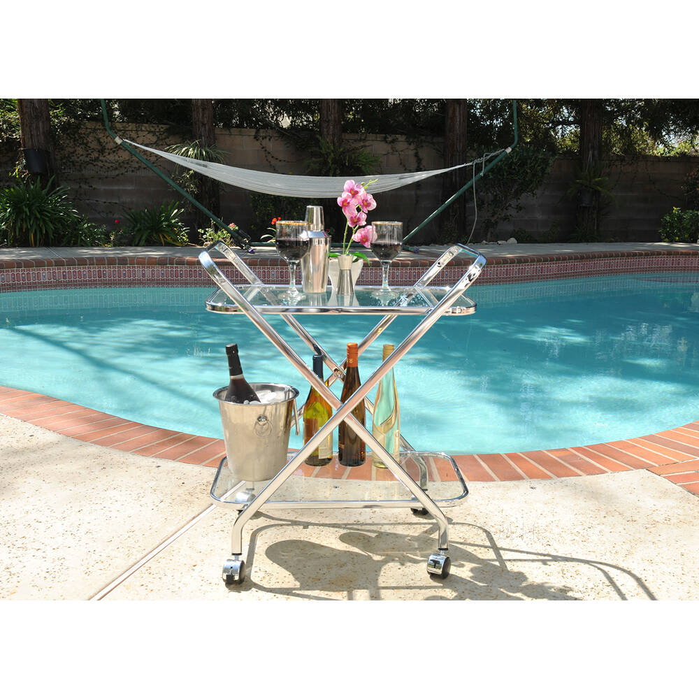 Anne Home - X-Shape Bar Cart