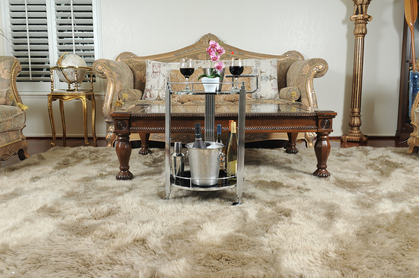 Anne Home - Round 2-Tier Serving Trolley
