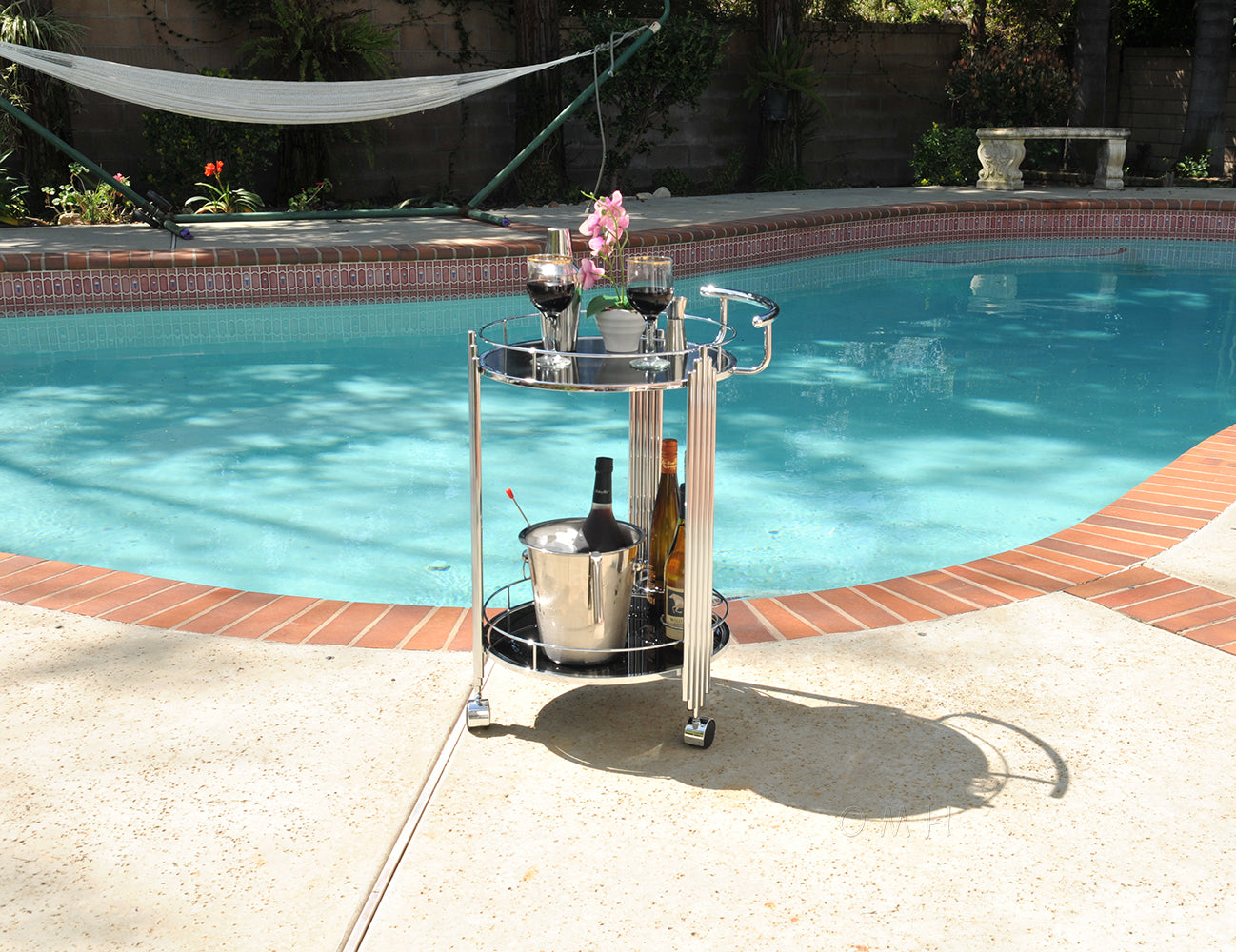 Anne Home - Round 2-Tier Serving Trolley