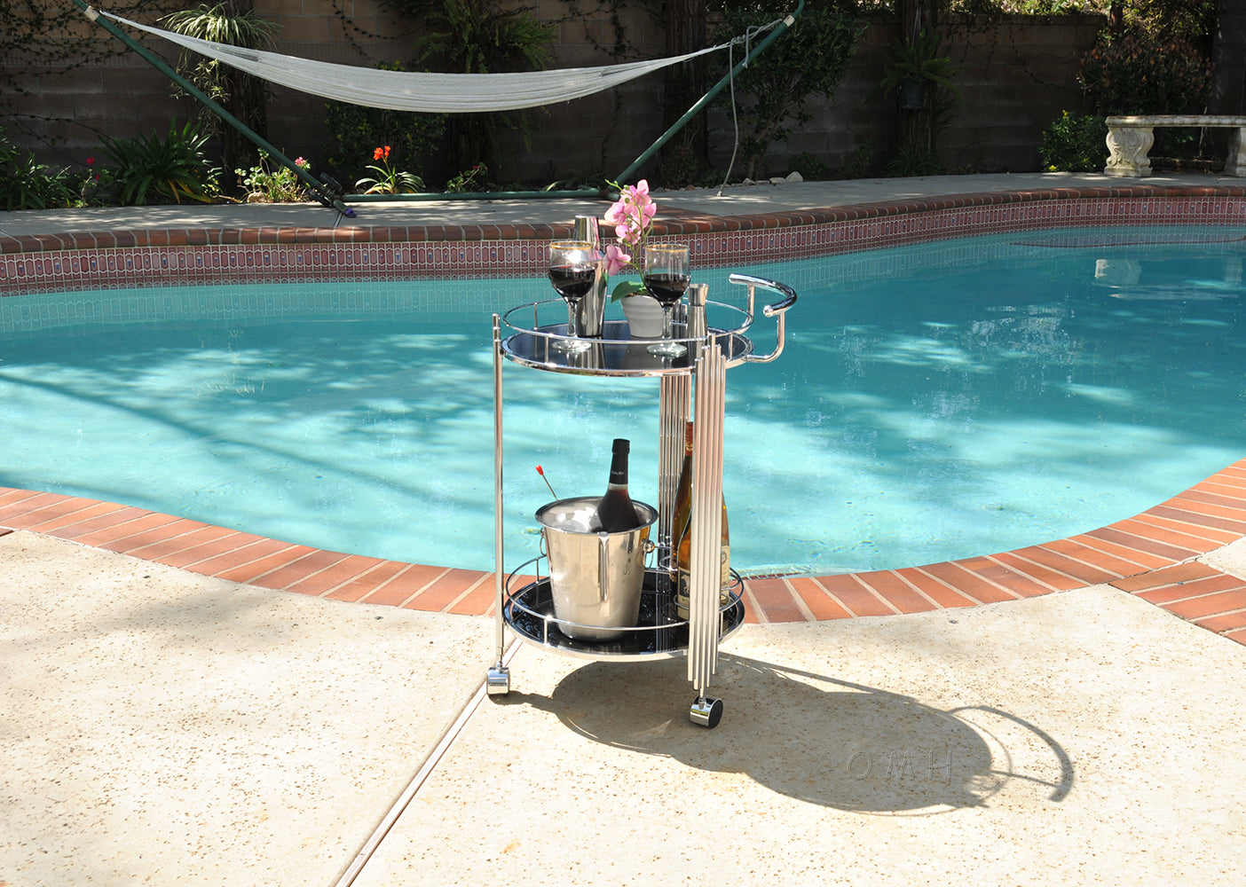 Anne Home - Round 2-Tier Serving Trolley