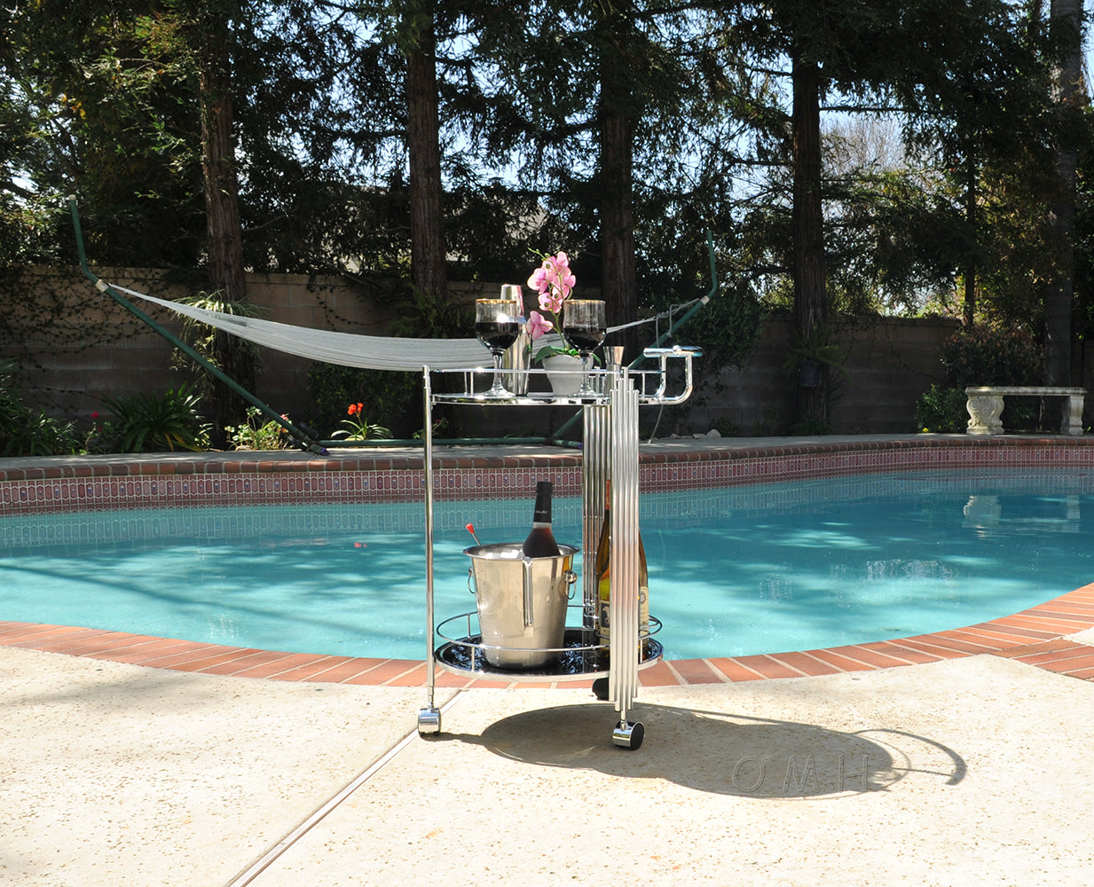 Anne Home - Round 2-Tier Serving Trolley