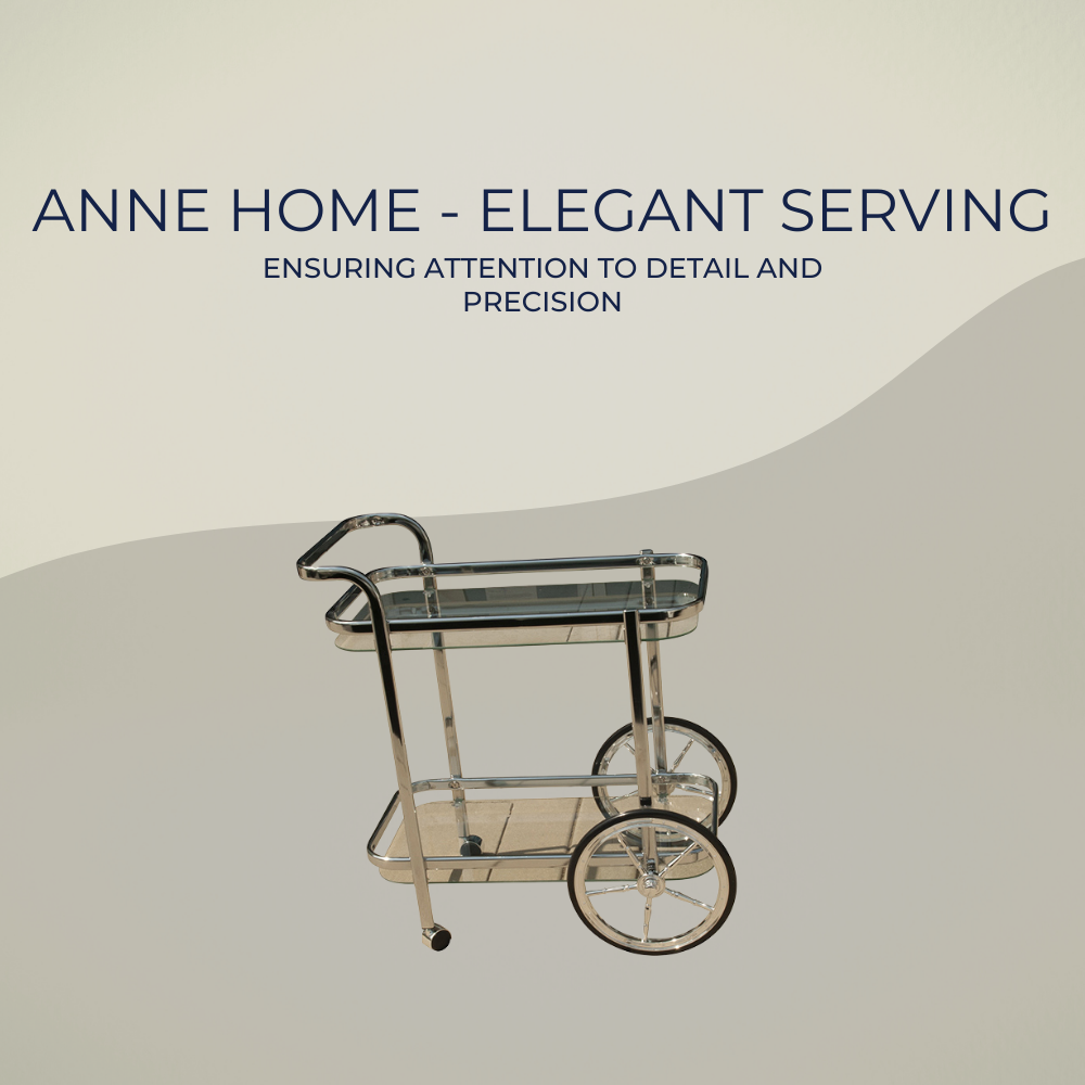 Anne Home - Elegant Serving Trolley