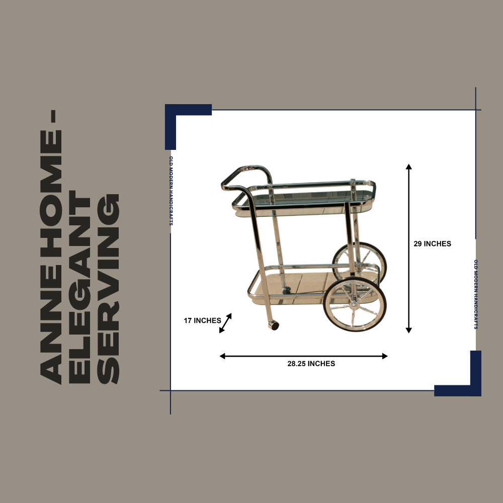 Anne Home - Elegant Serving Trolley