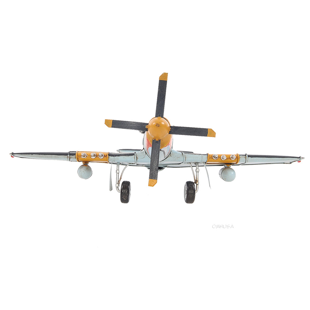 1943 Grey Mustang P51 1:40