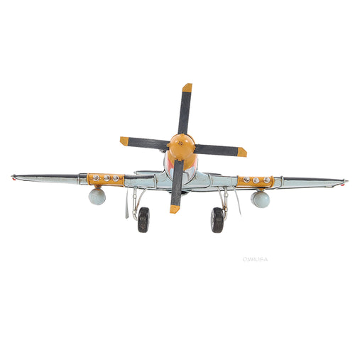 1943 Grey Mustang P51 1:40