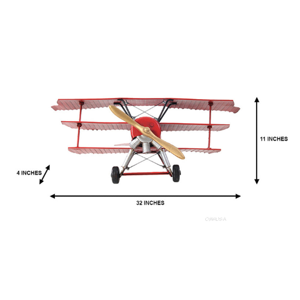1917 Red Baron Fokker Triplane