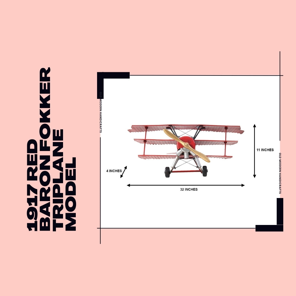 1917 Red Baron Fokker Triplane