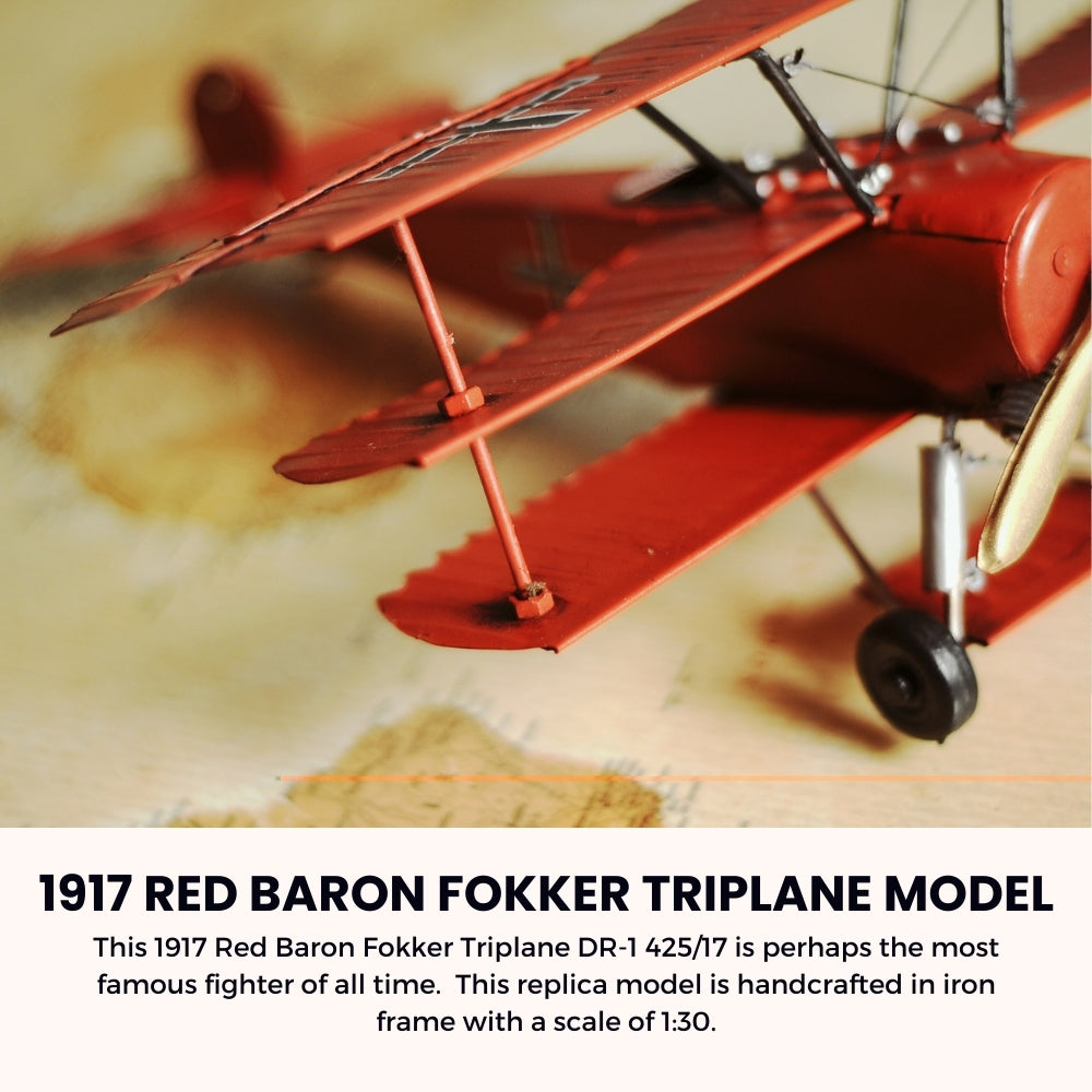 1917 Red Baron Fokker Triplane