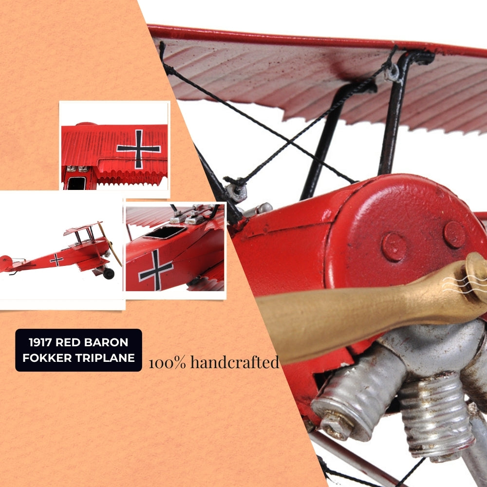 1917 Red Baron Fokker Triplane