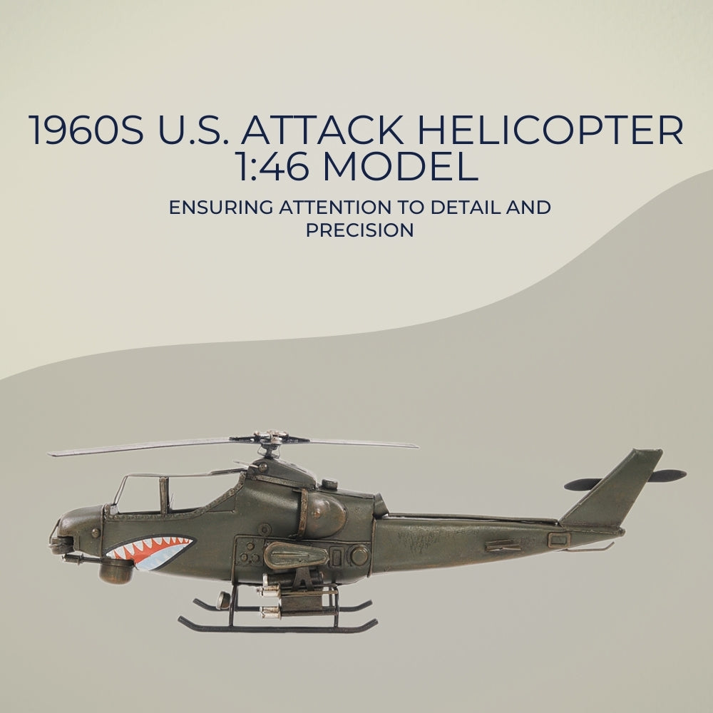 1960s U.S. Attack Helicopter 1:46