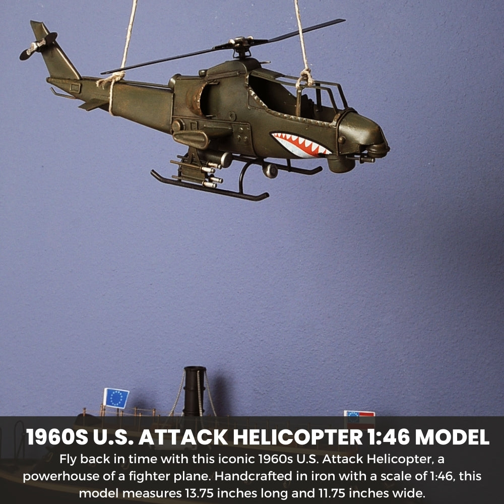 1960s U.S. Attack Helicopter 1:46