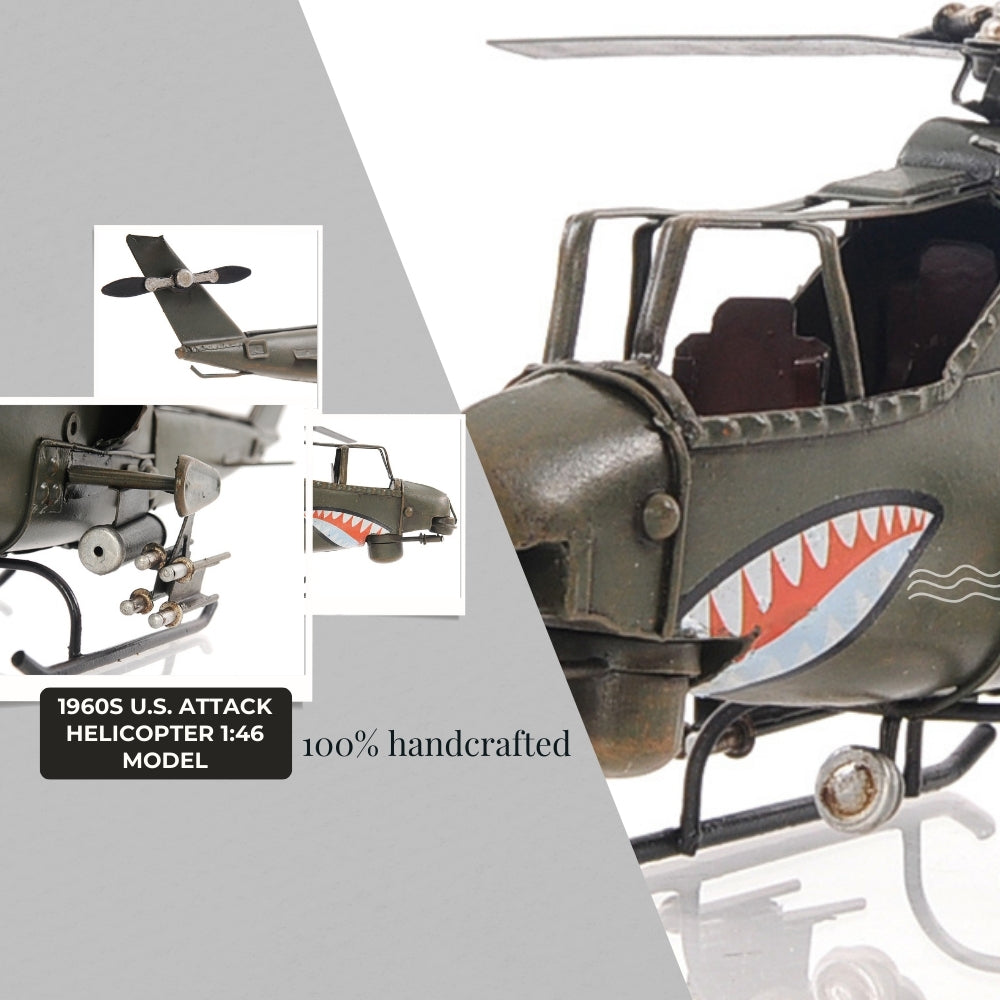 1960s U.S. Attack Helicopter 1:46