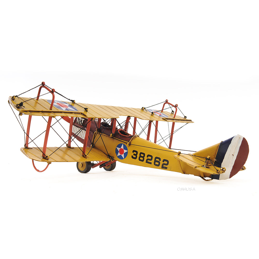 1918 Yellow Curtiss JN-4 1:24