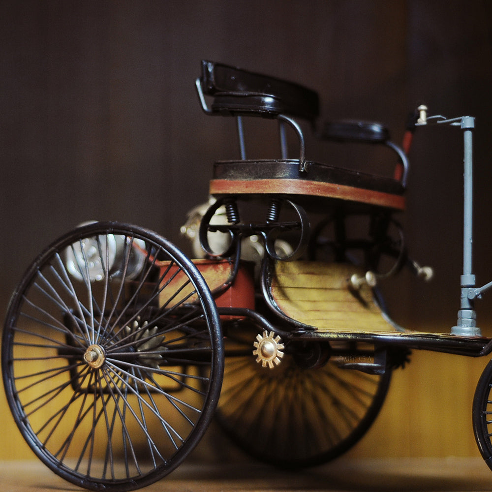 1886 Yellow & Black Benz Car