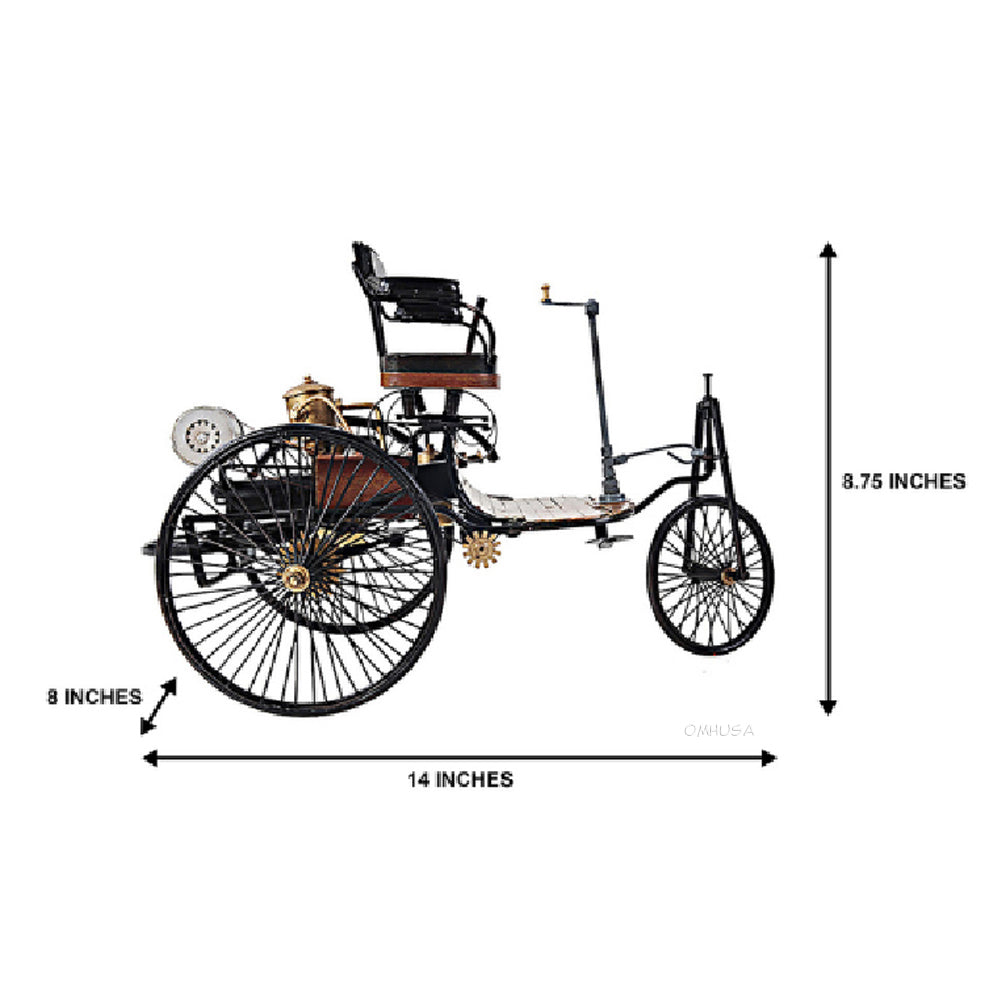 1886 Yellow & Black Benz Car