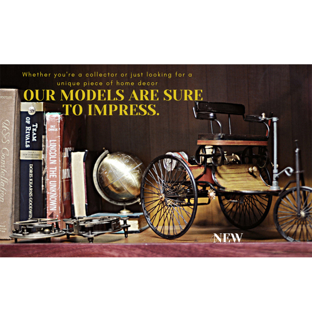 1886 Yellow & Black Benz Car