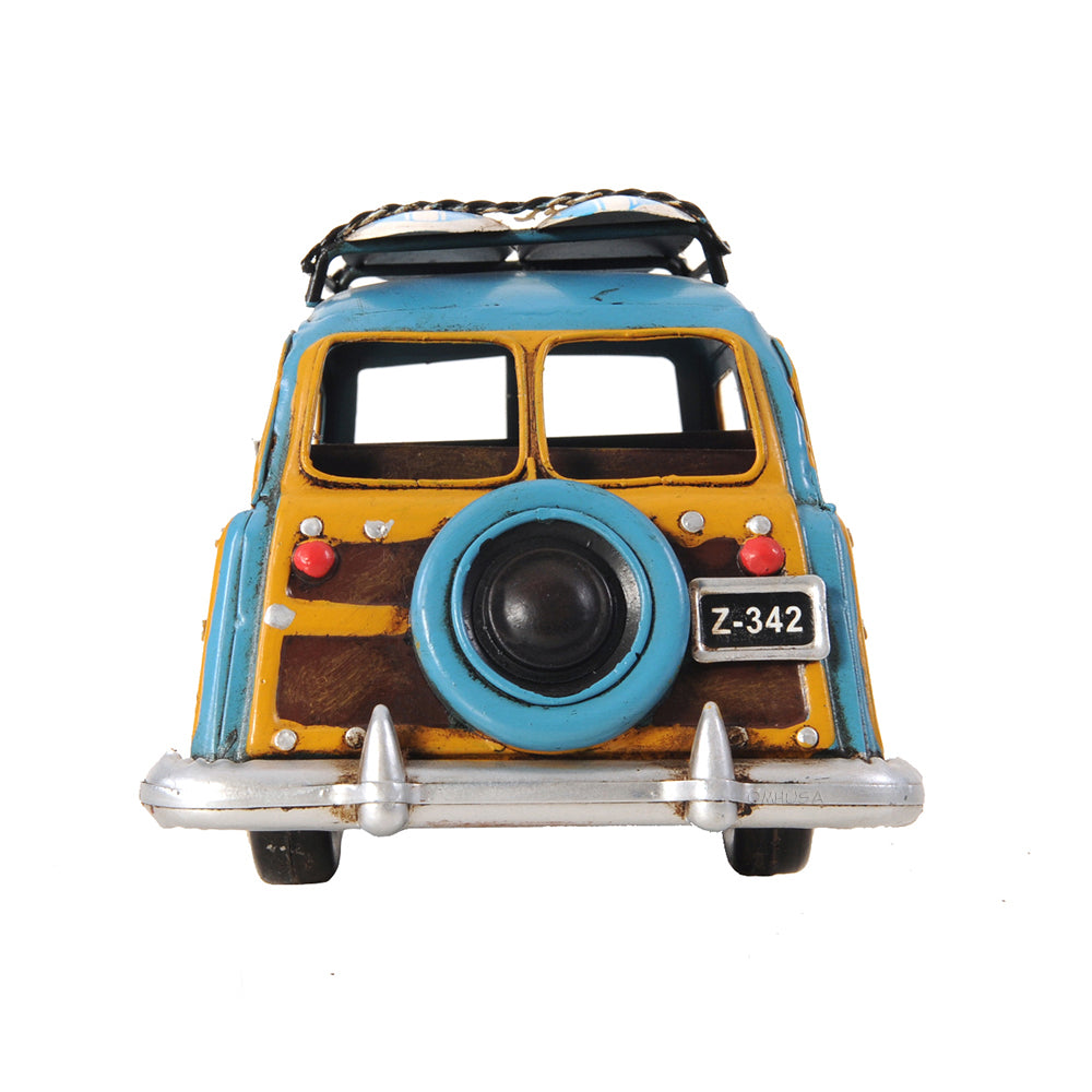 1949 Ford Wagon Car W/Two Surfboards