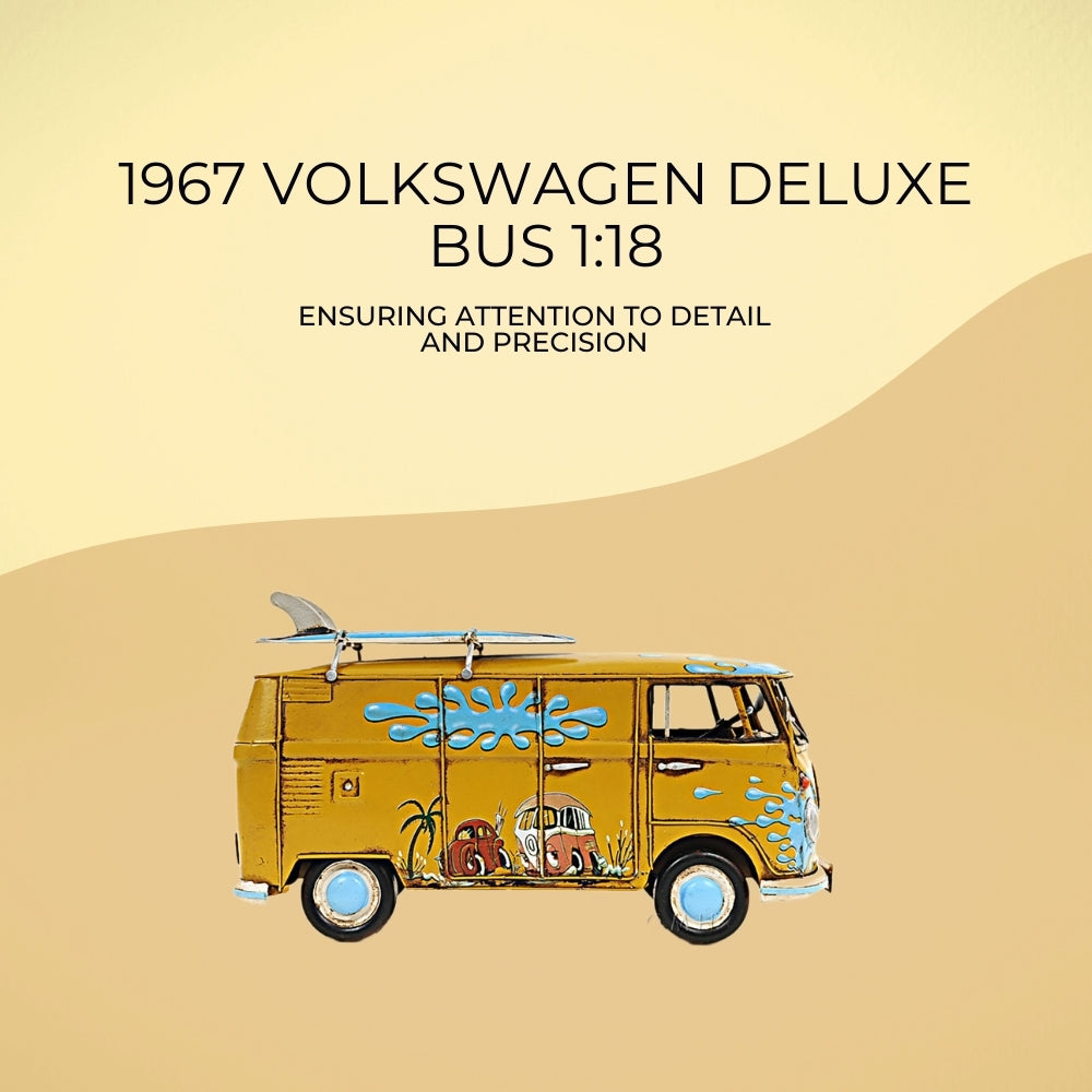 1967 Volkswagen Deluxe Bus 1:18
