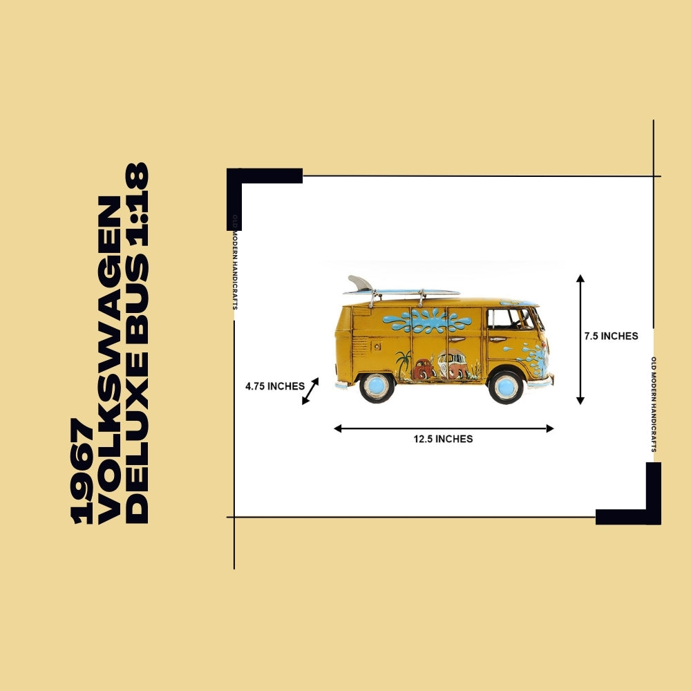 1967 Volkswagen Deluxe Bus 1:18